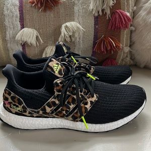 Adidas ultra boost camo sneakers worn twice